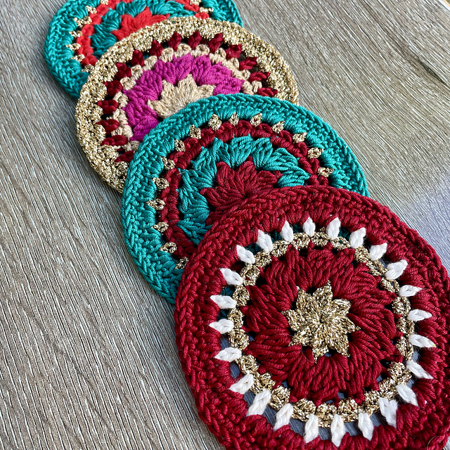 Mandala Glow Coaster
