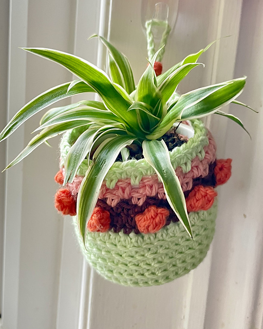 Popcorn Hanging Plant Basket