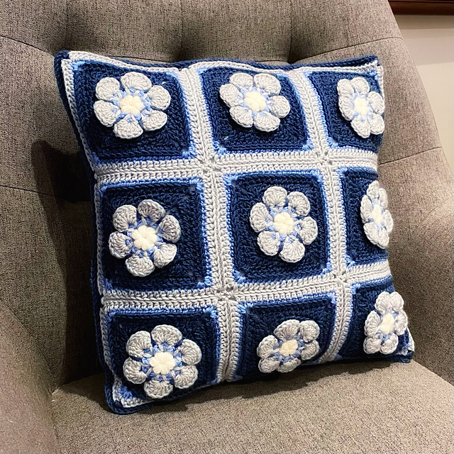 Vintage Flowers Cushion Cover