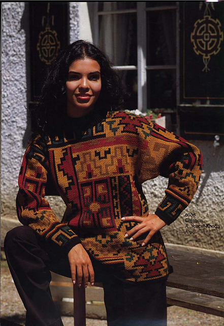 6036 - Lady's pullover with CREATION 6
