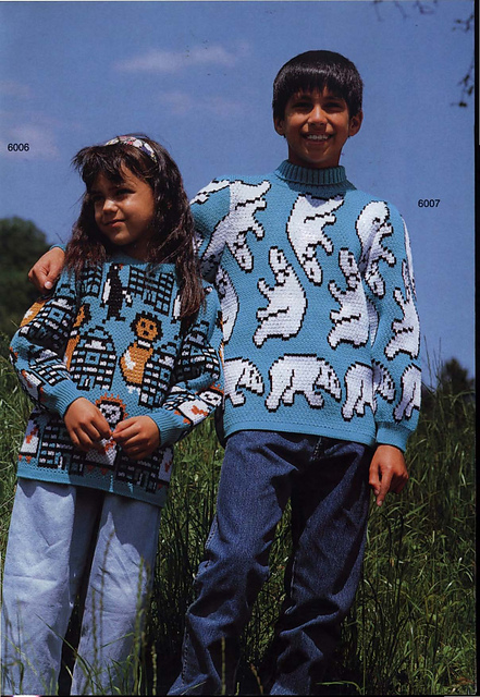 6007 Child's Pullover Polar Bear