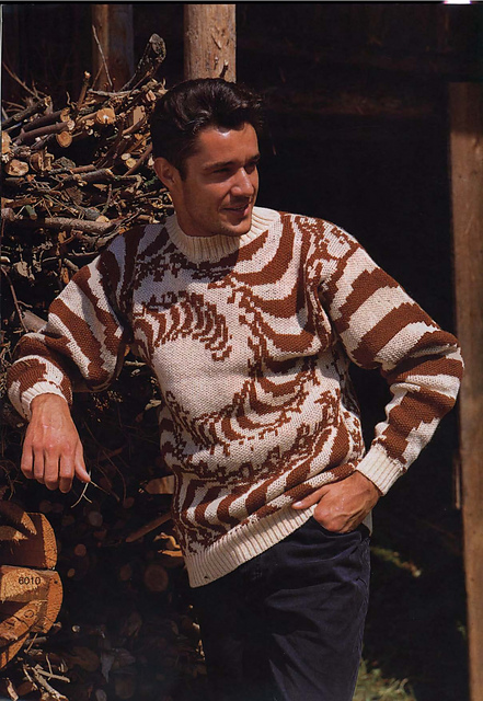 6010 - Men's pullover Fairisle