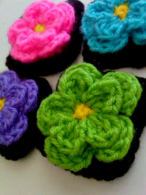 Cute Little Flower Square