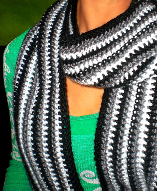 Simple Stripes Scarf