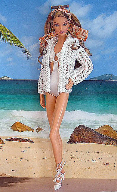 Lacy Knit Cover Up