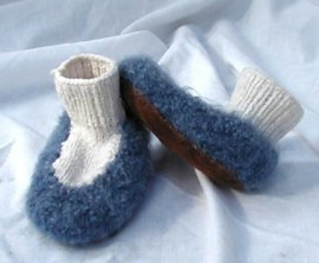 Felted Slipper Socks
