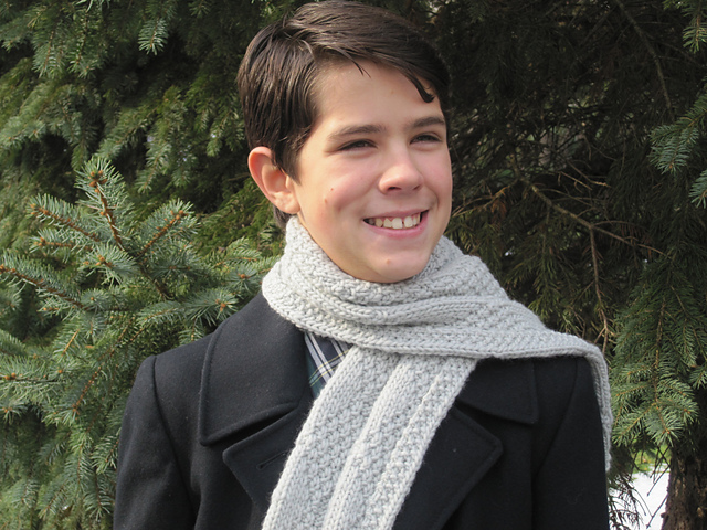 Easy      Reversible Folds Scarf