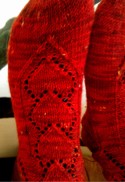 Hjerteranker - Søde Tanker socks
