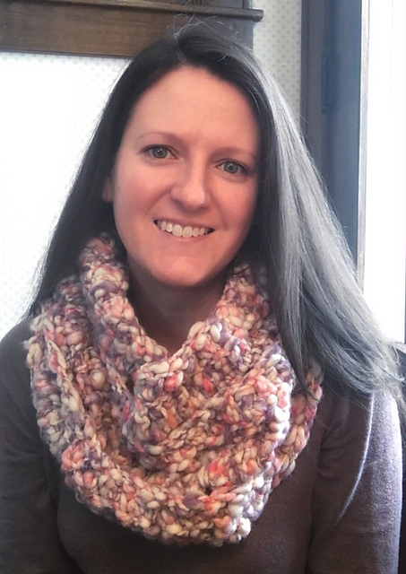 Cotton Candy Popcorn Cowl