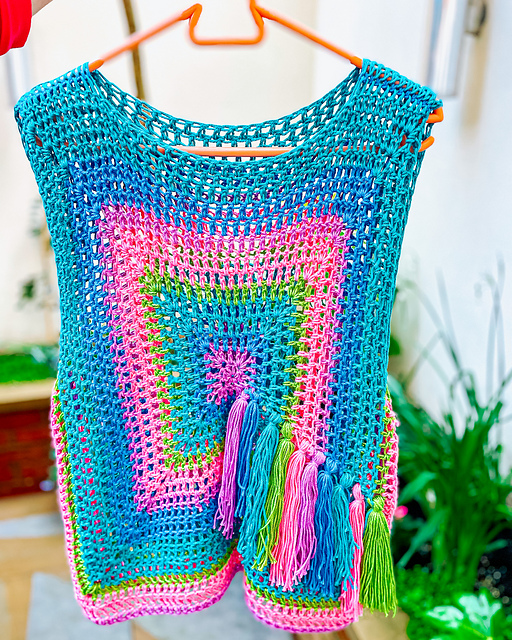 Boho Fringe Top