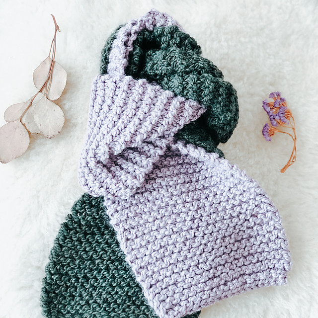 Color block Scarf