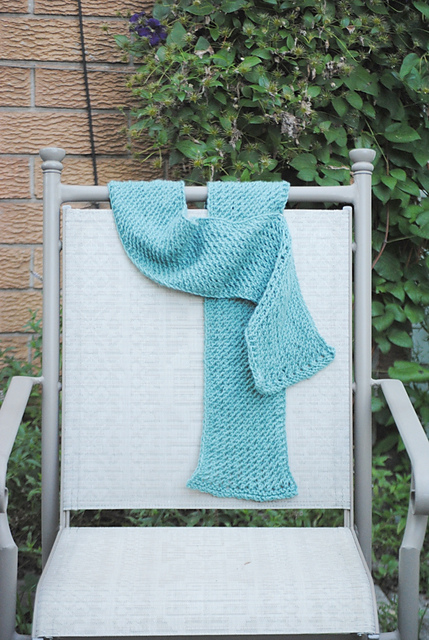 Mock Turkish Stitch Scarf