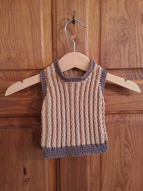 Caramel Twist Baby Tank Top