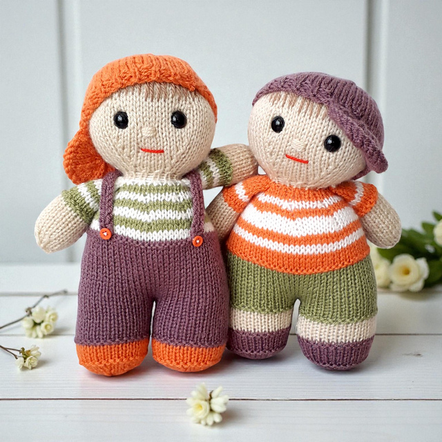 Benjy and Bo dolls