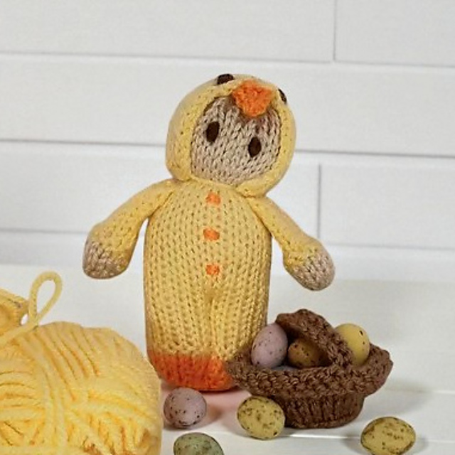 Easter Chick Bitsy Doll