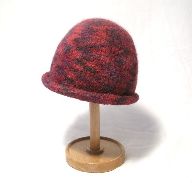 Simple Felt Beanie Hat