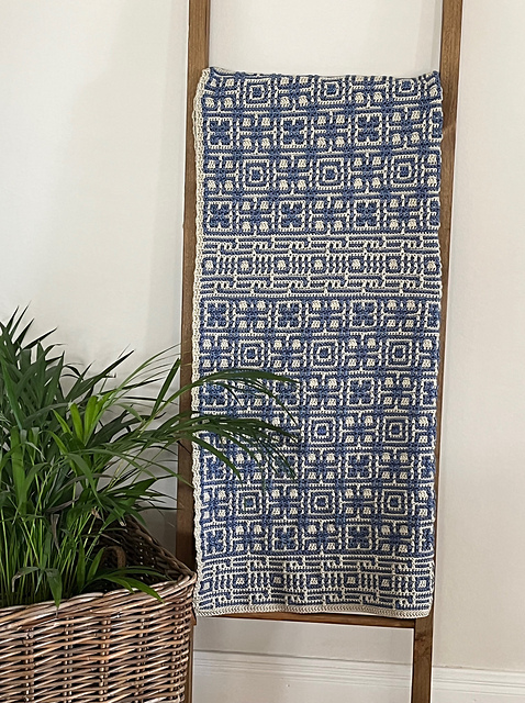 Parthenon Blanket Mosaic Crochet
