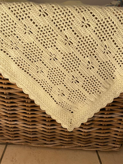 Bee and Honeycomb Baby Blanket