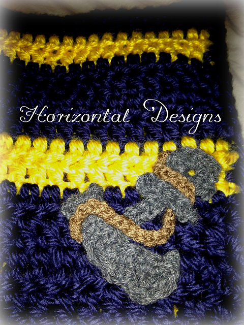 Nautical Anchor Applique