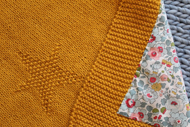 Couverture étoilée - version bébé