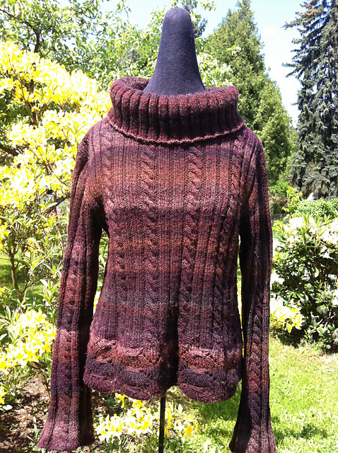 #30 Zopfmuster-Pulli