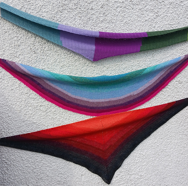 Crochet Miniball Shawls