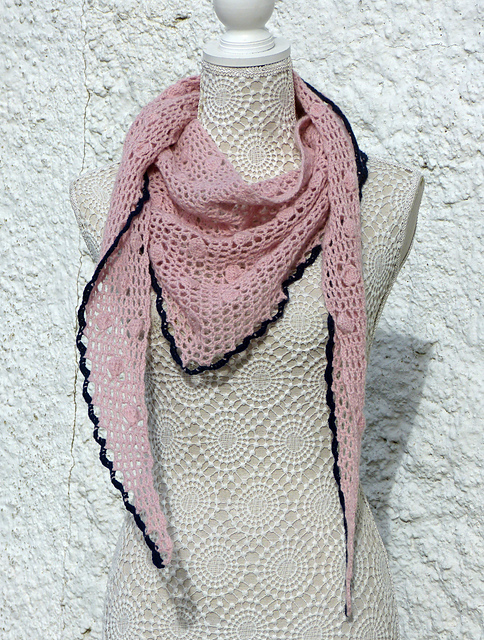 Cowrie Crochet Scarf
