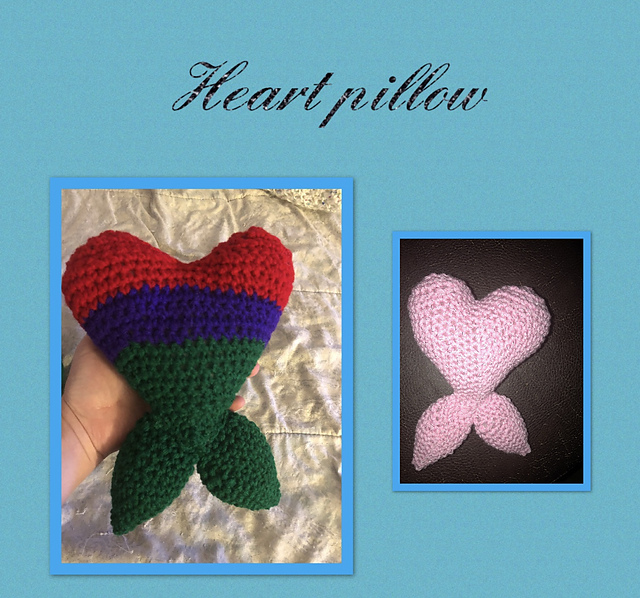 Heart pillow