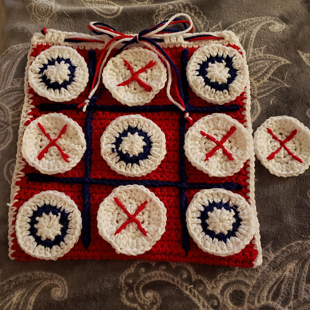 Tic Tac Toe Travel Bag
