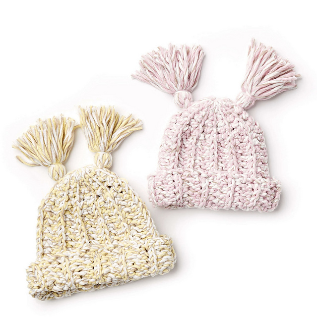 Tasseled Baby Hat