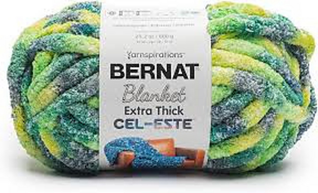 Ravelry: Bernat Blanket Extra Thick Cel-este