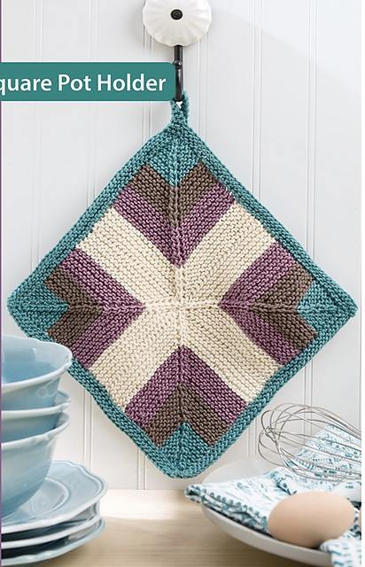 Four Square Potholder