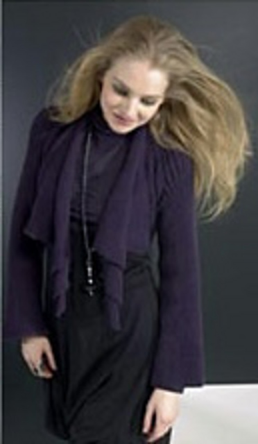 177-042 Wrap around Cardigan / Wickeljäckchen