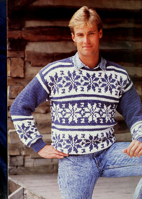 Ravelry: Snowflake Sweater pattern by Ann Parnell