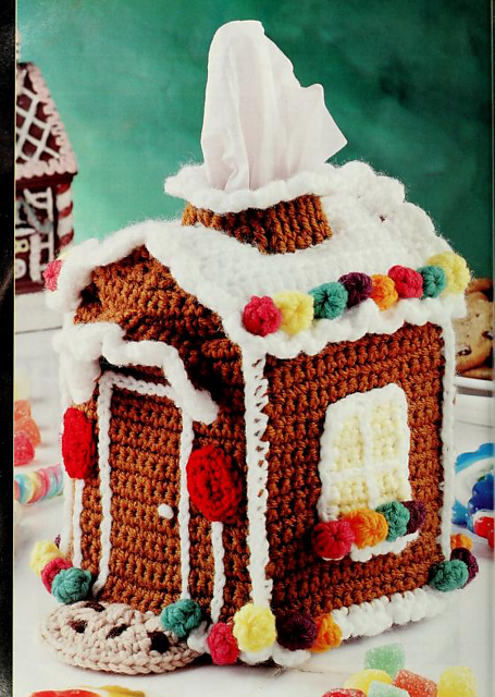 Gingerbread House Tissue Cover