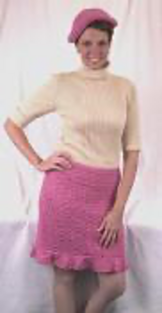 Ruffled Skirt