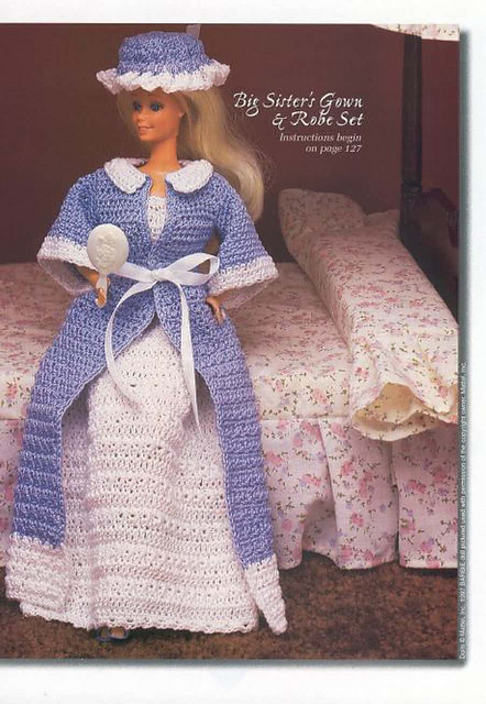 Sleepytime Sisters: Big Sister’s Gown & Robe Set