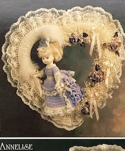 Victorian Sweetheart Doll Wreath: Annalise