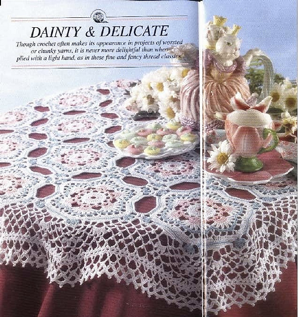 Bruges Lace Tablecloth