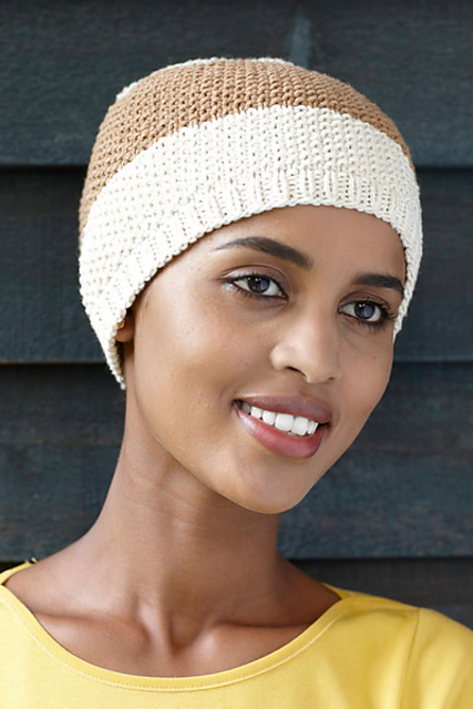 Seed Stitch Hat 90446B
