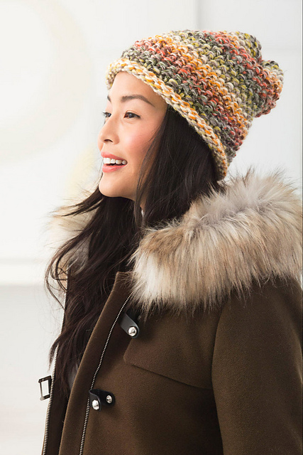 Seed Stitch Hat L60371