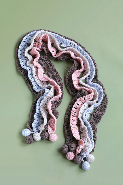 Layered Parfait Scarf