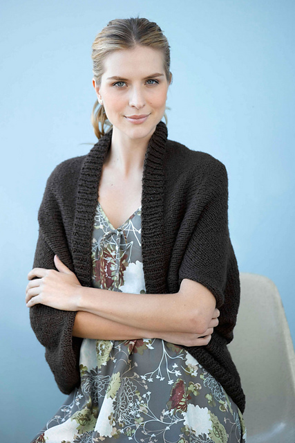 Stockinette Stitch Shrug