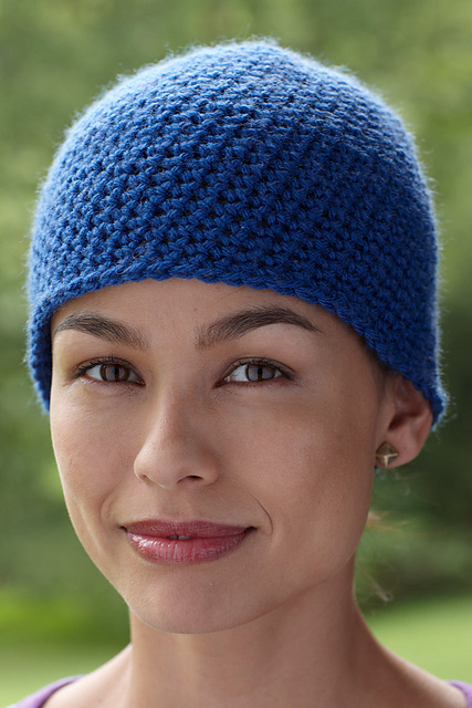 Comforting Blue Cap