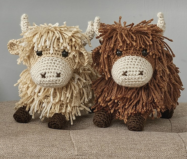 Amigurumi Highland Cow