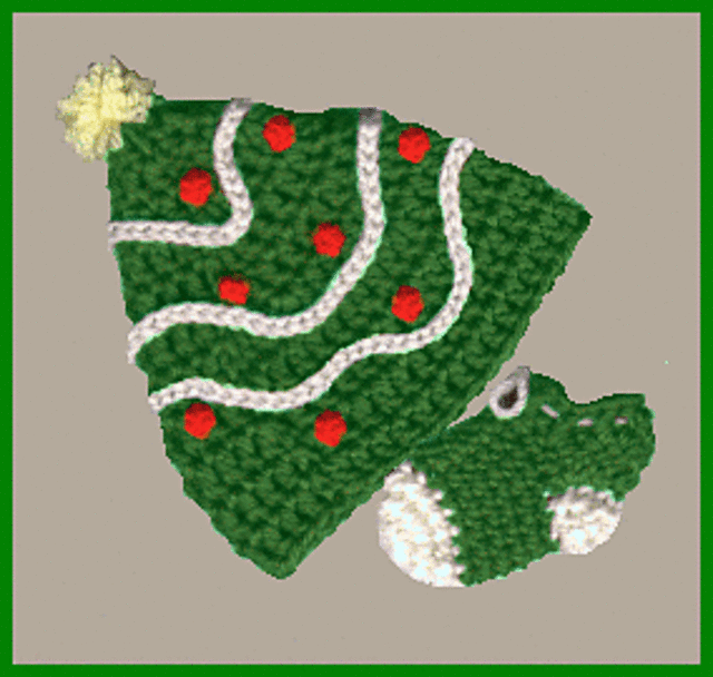 Christmas Cap And Booties