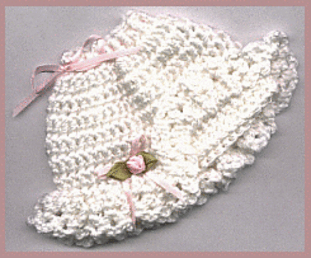 Aunt B’s Ruffled Preemie Hat