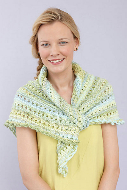 Chianti Shawl / Lace Shawl