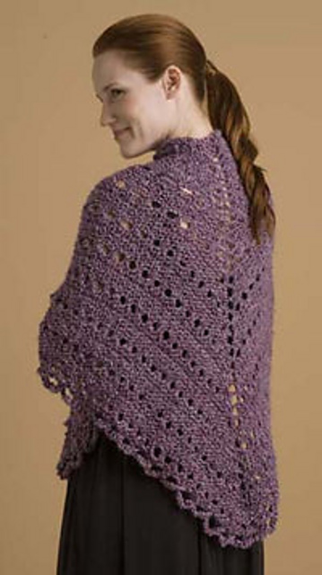 Easy Triangle Shawl