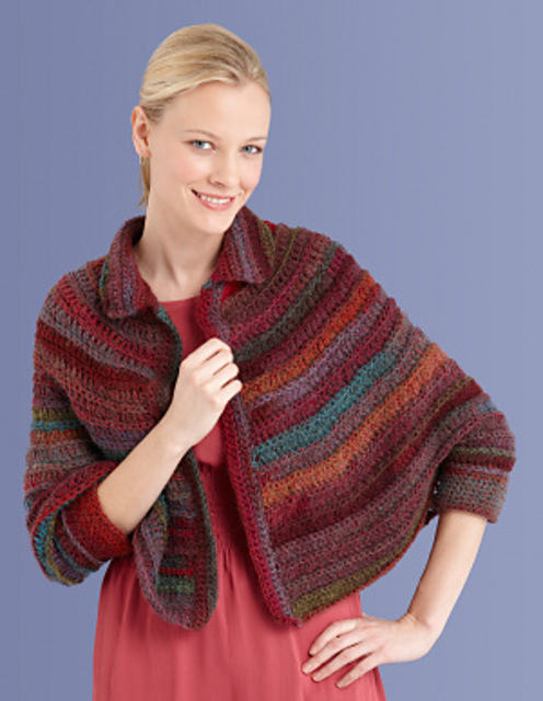 Round Yoke Poncho